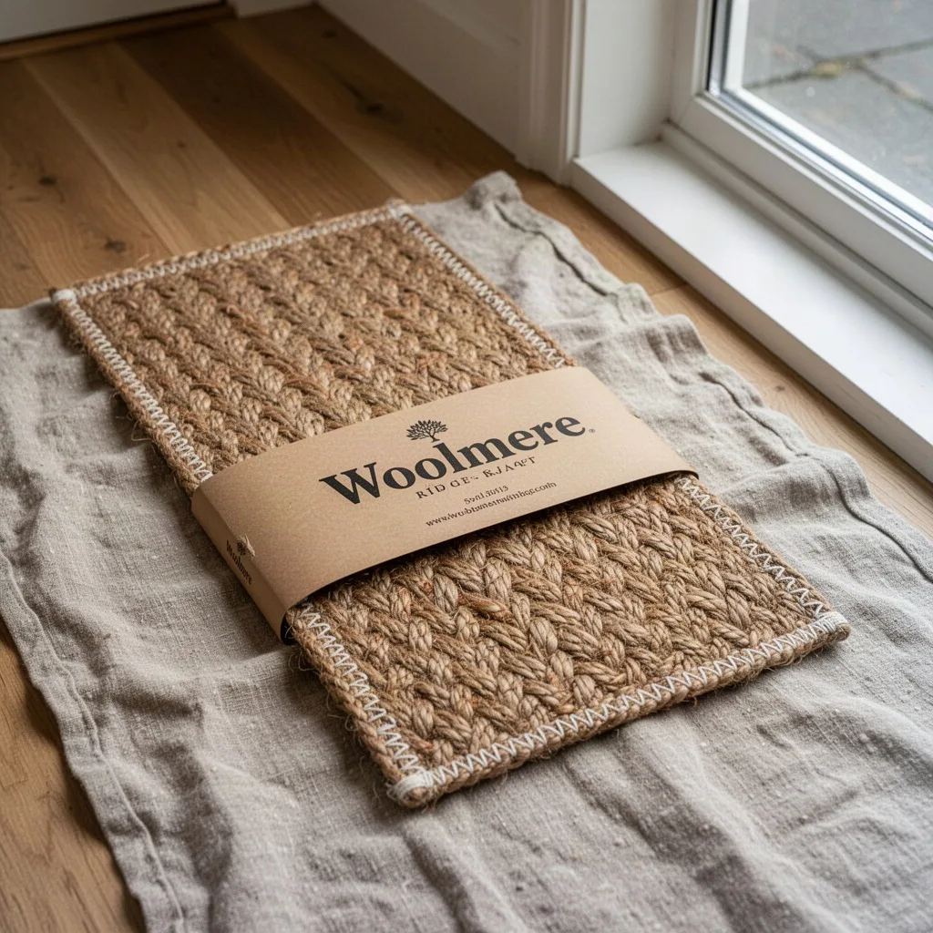 Woolmere Ridge Natural Jute Hallway Runner
