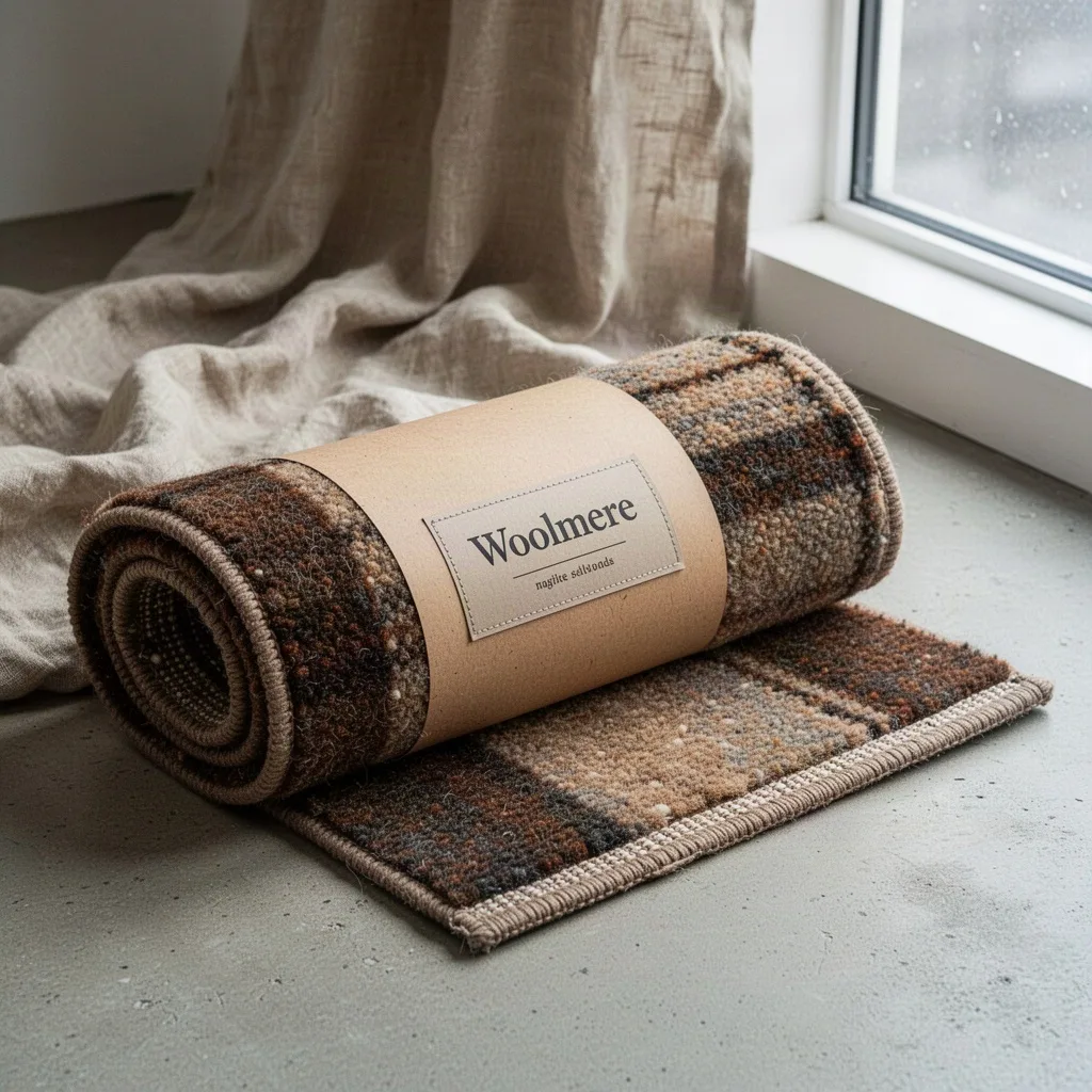 Woolmere Highland Hand-Knotted Living Room Rug